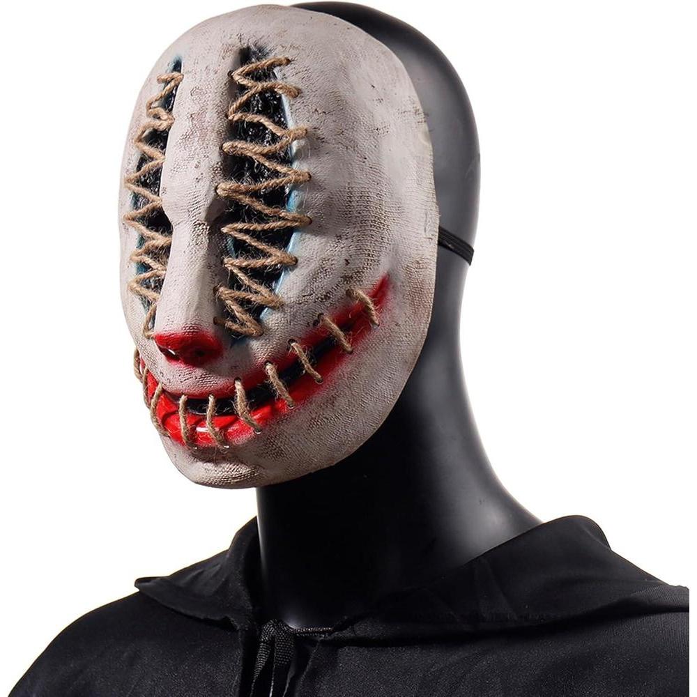 Máscara de terror para Halloween, zombi con rostro aterrador, diseño realista, látex ecológico y ajuste cómodo para adultos