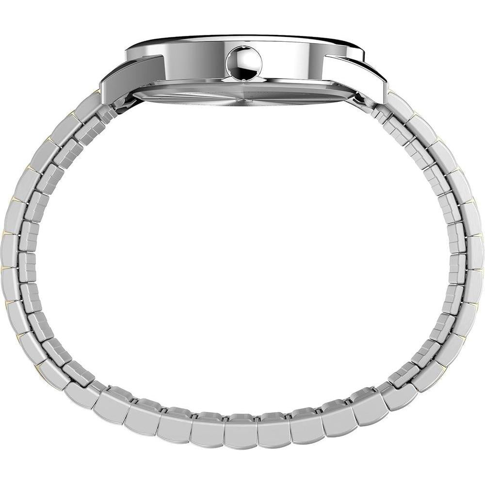 Reloj Easy Reader para hombre de Timex, diseño elegante con resistencia al agua y banda de acero inoxidable