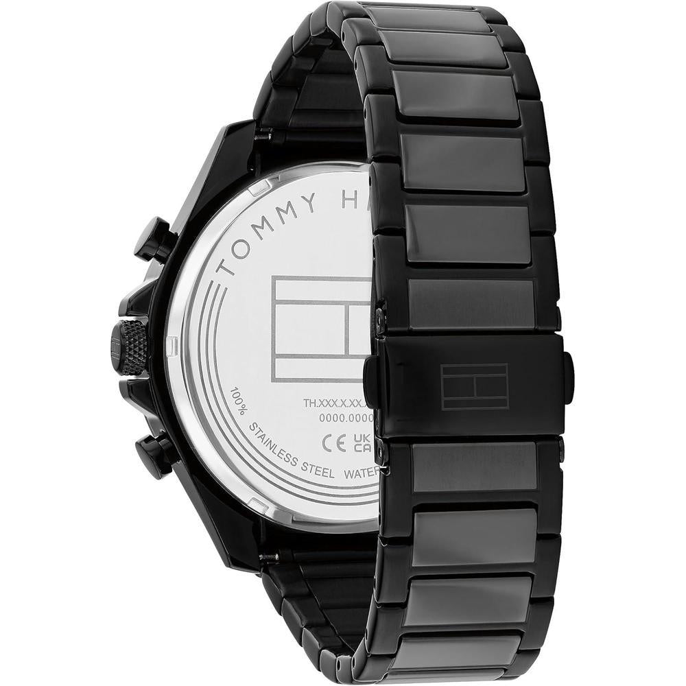 Reloj Multifunción Hombre Tommy Hilfiger, Caja Acero Inoxidable, Diseño Deportivo e Inspirado en Carreras, Resistente al Agua