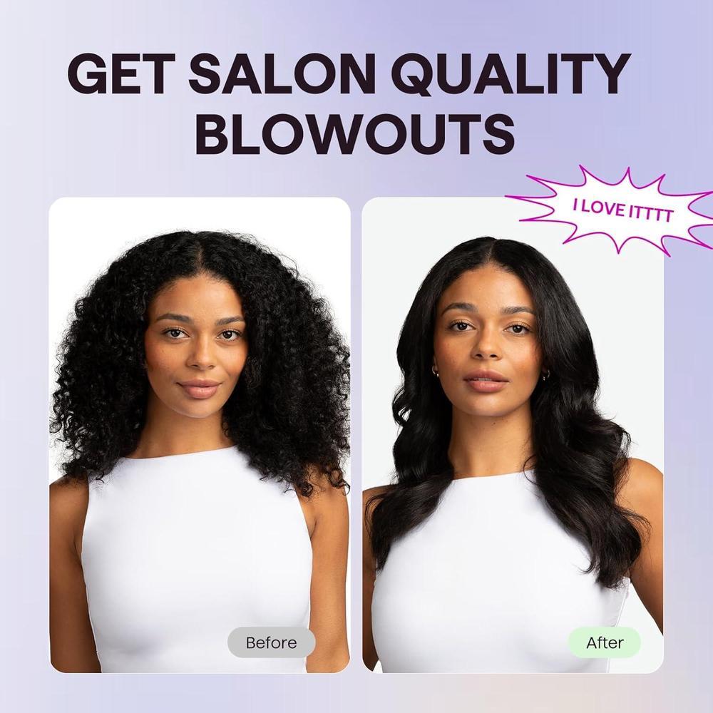 Cepillo Térmico Wavytalk para Peinado lónico. Consigue Cabello Suave con Rizos Naturales y Voltaje Dual