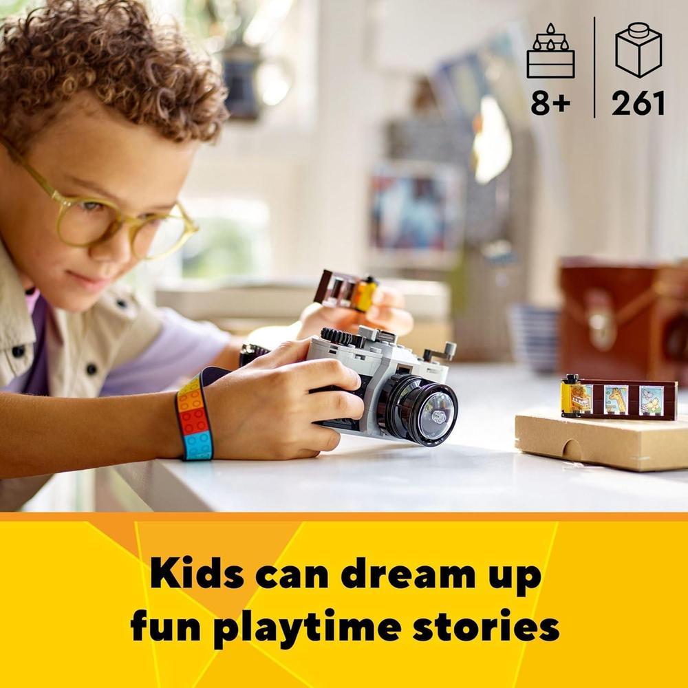 LEGO Creator 3 en 1: Cámara Retro, Video y TV