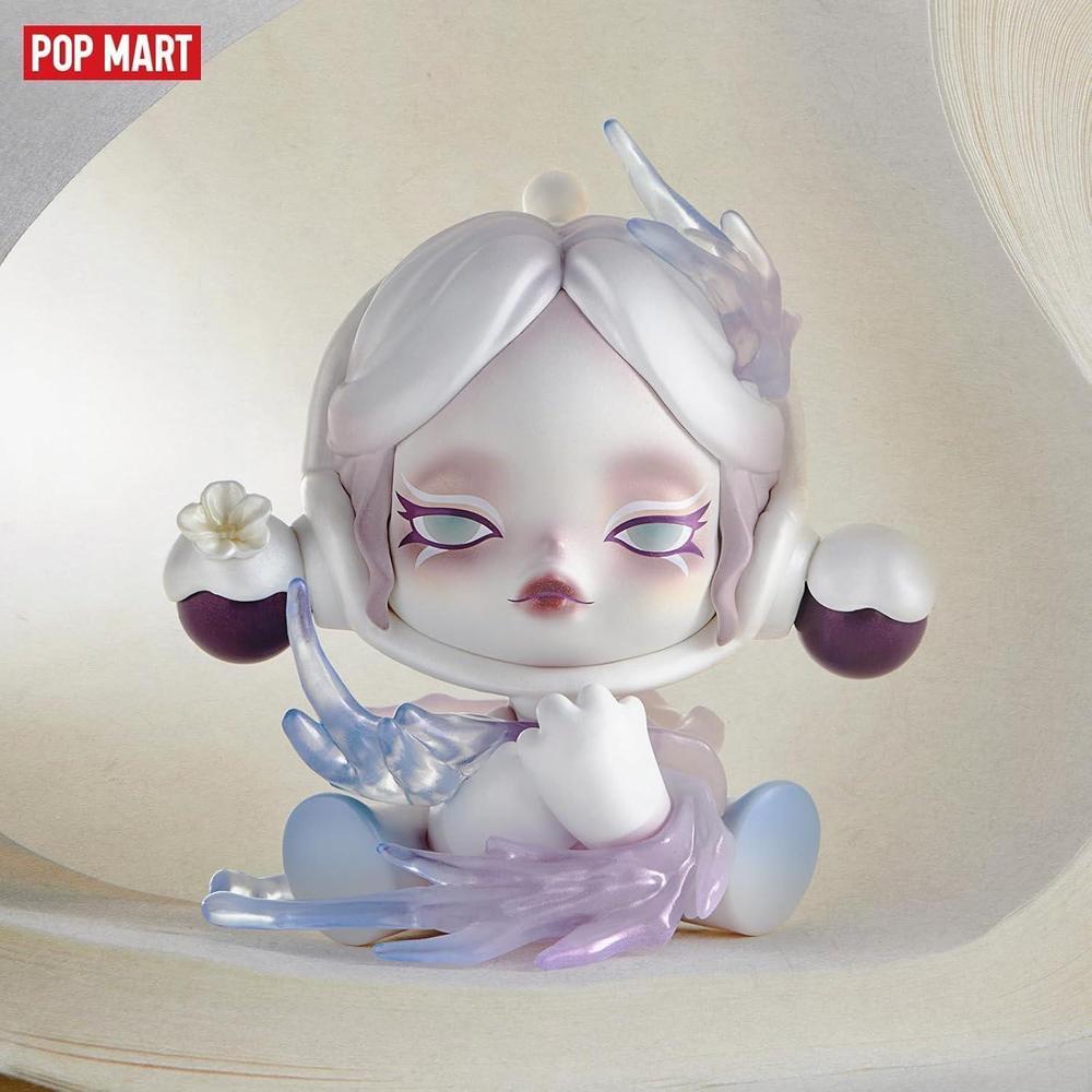 POP MART SKULLPANDA - Figuras de la serie The Ink Plum Blossom, figuras de diseño aleatorio, juguetes coleccionables