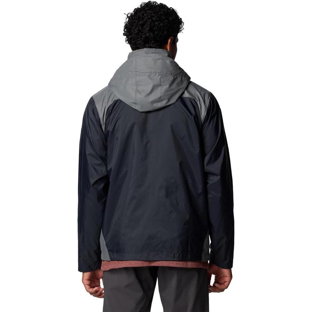 Chaqueta Impermeable Columbia Glennaker Lake II Hombre con Capucha Plegable y Diseño Duradero en Nailon 100%