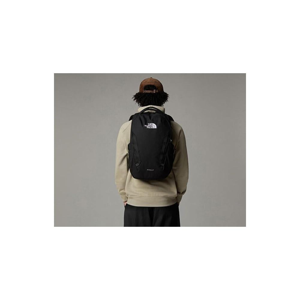Mochila para portátil The North Face Vault resistente al agua con diseño moderno y estructura ergonómica, color negro