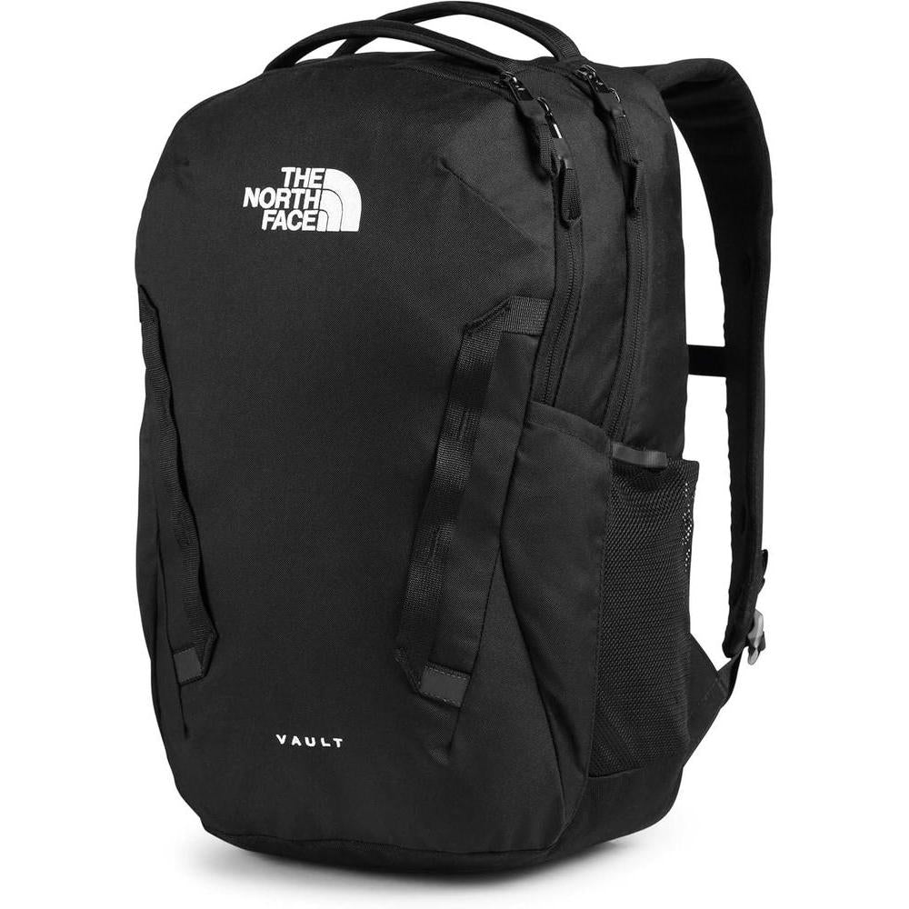Mochila para portátil The North Face Vault resistente al agua con diseño moderno y estructura ergonómica, color negro