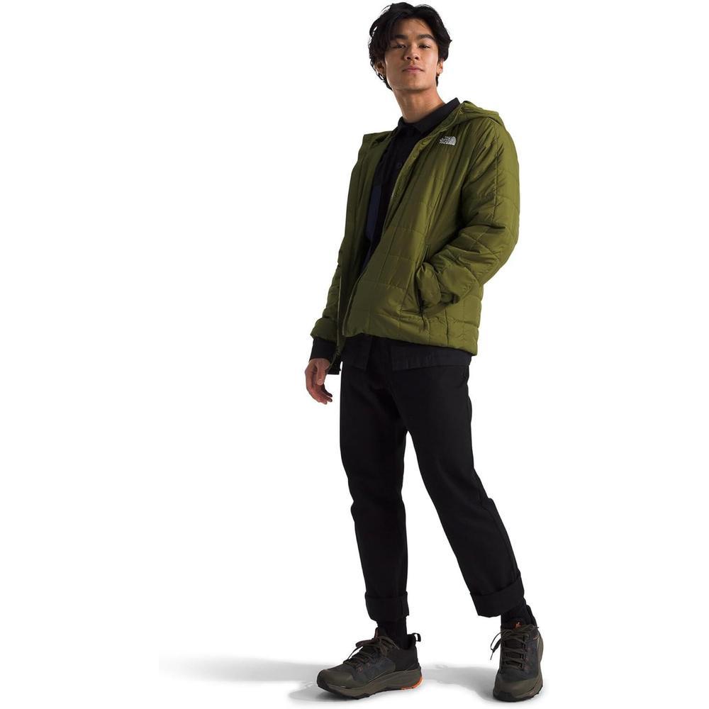 THE NORTH FACE Sudadera con capucha aislante Junction, tela repelente al agua, diseño circular, cómoda para explorar