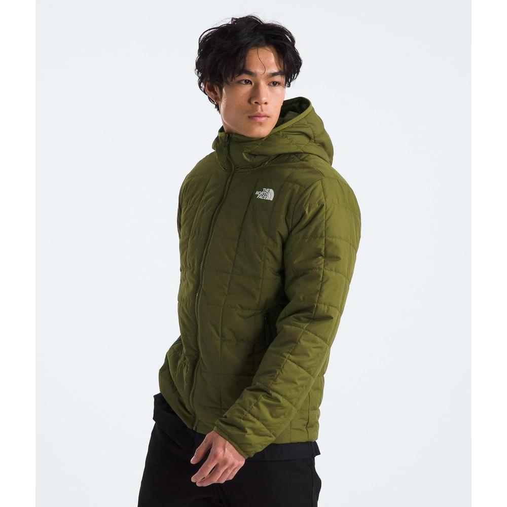 THE NORTH FACE Sudadera con capucha aislante Junction, tela repelente al agua, diseño circular, cómoda para explorar