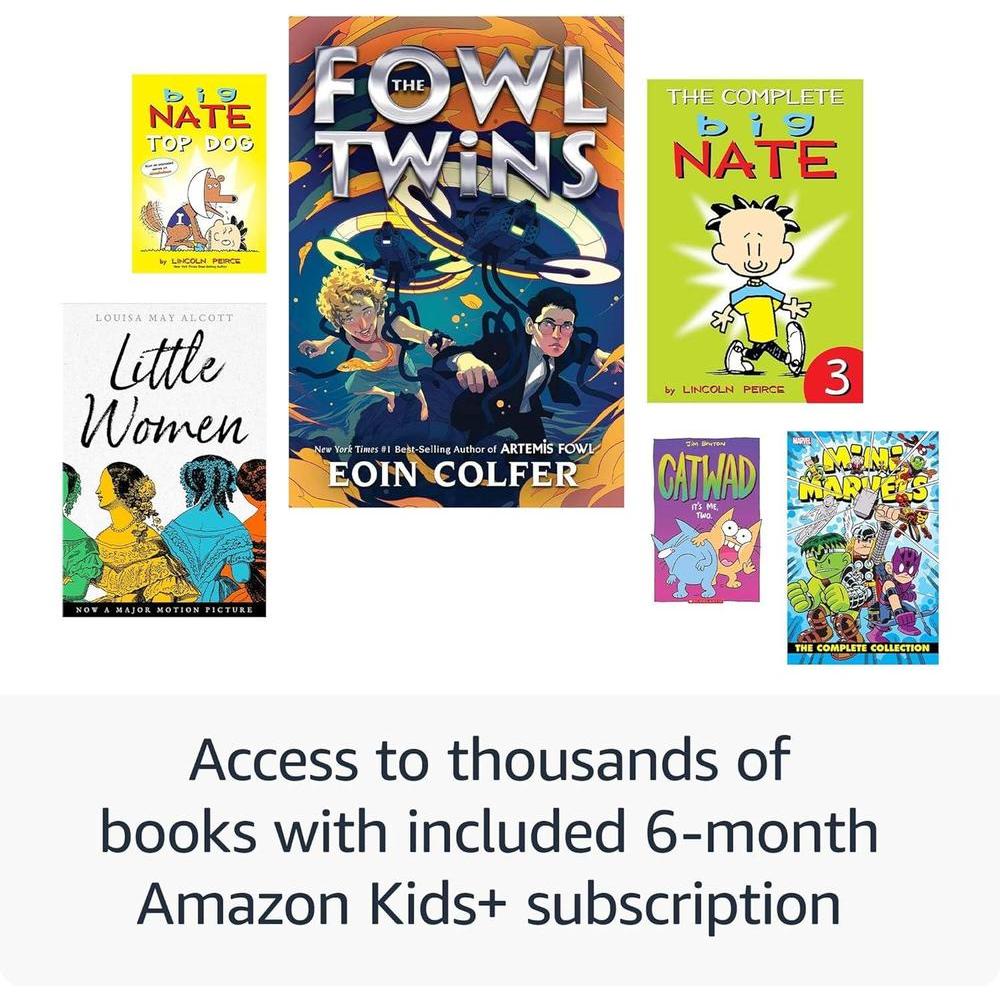 Amazon Kindle Kids 16GB - Reemplazo incluido, libros sin publicidad, pantalla sin reflejos, giros de página rápidos - Unicorn Valley