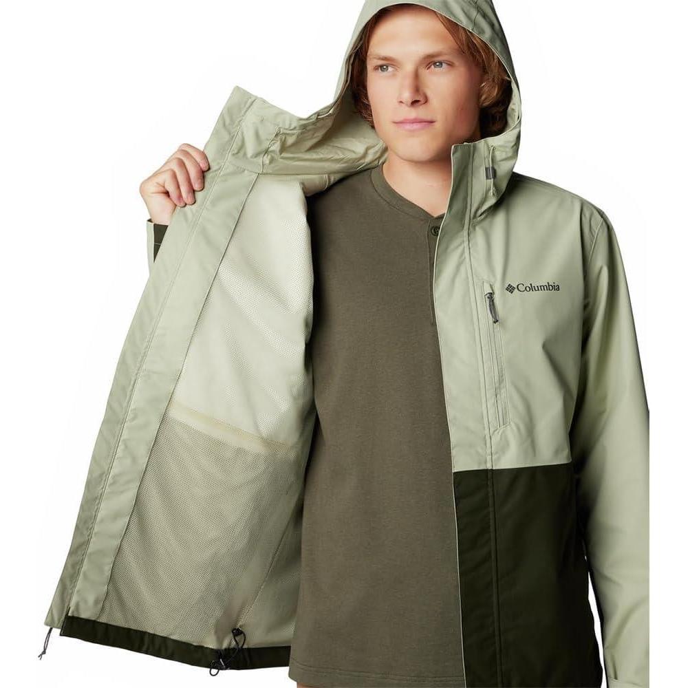 Chaqueta Deportiva Columbia para Hombre, Modelo Hikebound II, Impermeable y Transpirable con Capucha