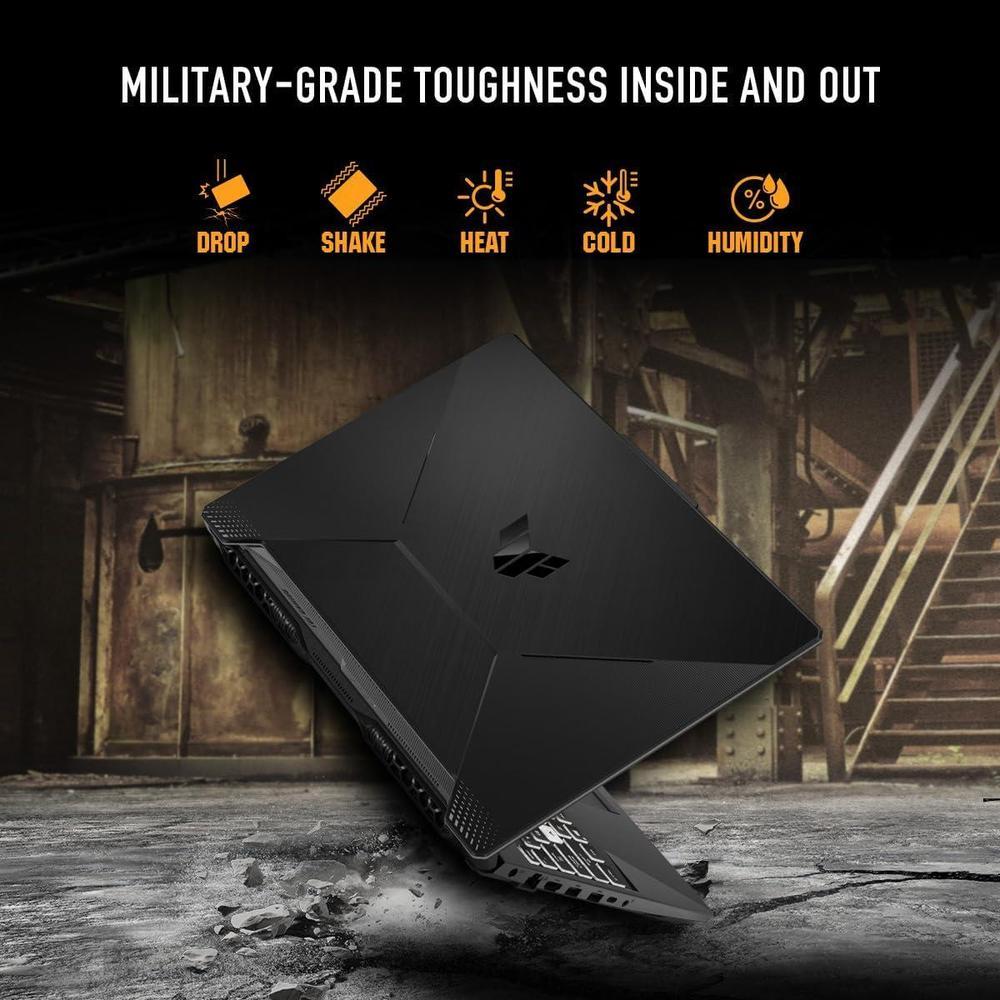 Asus Tuf Gaming A15 Laptop Para Juegos, Fhd 15.6", Ryzen 5, 8gb Ram, Ssd 512gb, Wifi 6, Windows 11, Grafito Negro