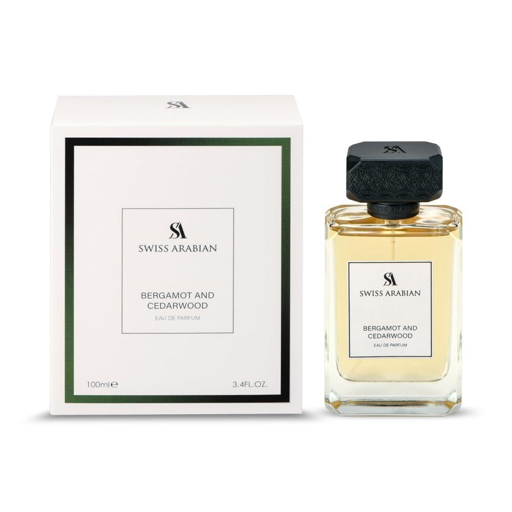 SWISS ARABIAN Bergamot and Cerdarwood Eau de Parfum for Men