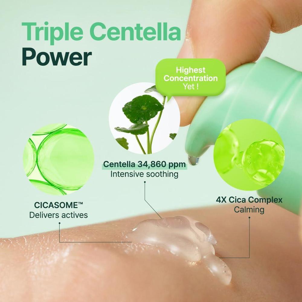 Purito Serum Centella Unscented Calming Sensitive Skin 60ml