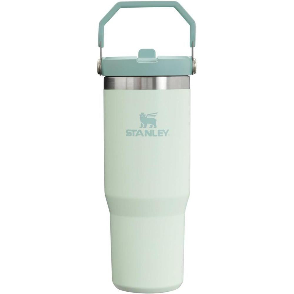 Stanley IceFlow Stainless Steel Tumbler - Vacuum Insulated Water Bottle for Home, Office or Car Reusable Cup with Straw Leak Resistant Flip Cold for 12 Hours or Iced for 2 Days, Mist, 30 OZ / 0.89 L
