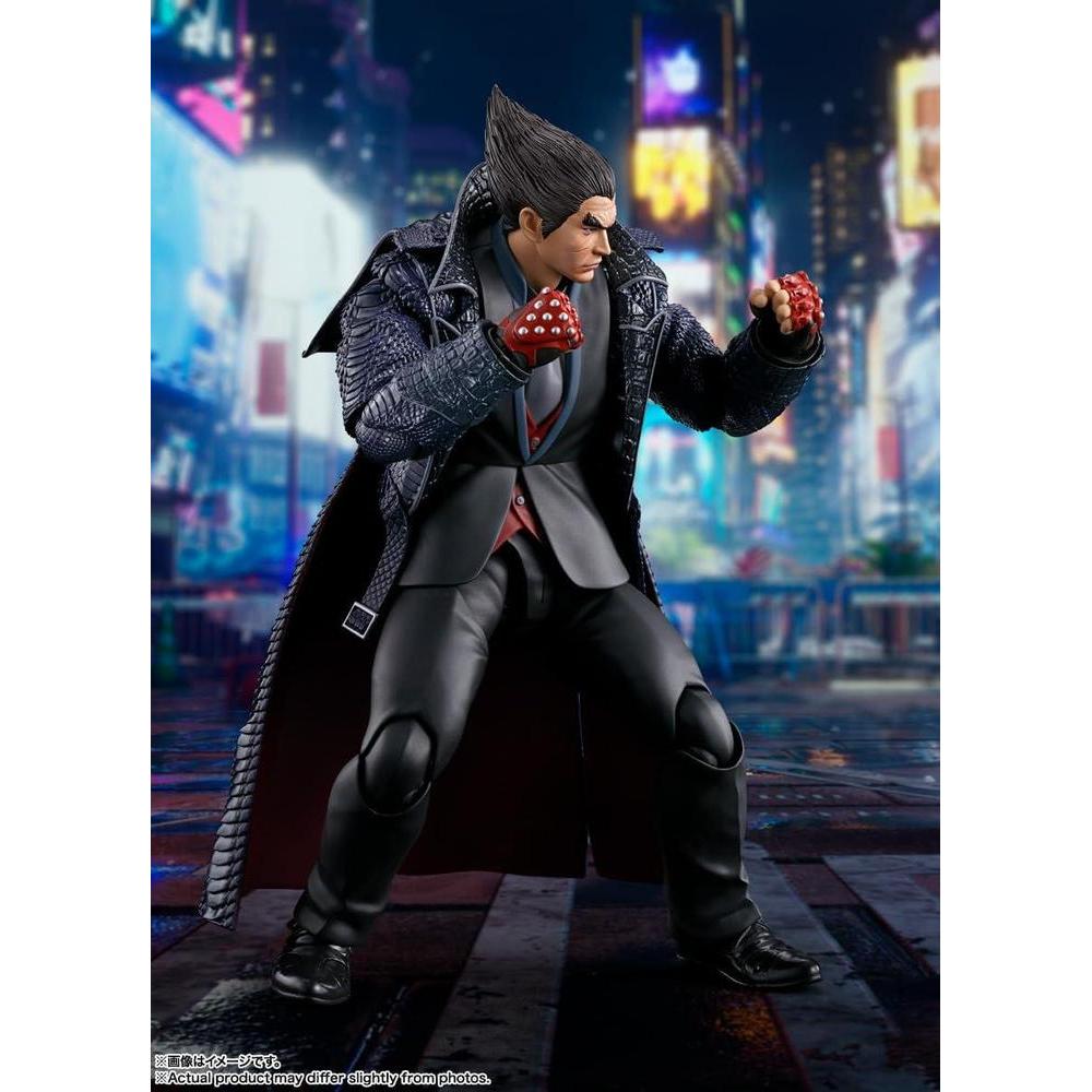 TAMASHII NATIONS - Tekken 8 - Figura de acción de Kazuya Mishima de Bandai Spirits S.H.Figuarts