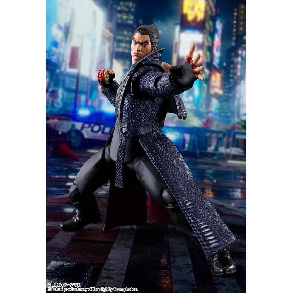 TAMASHII NATIONS - Tekken 8 - Figura de acción de Kazuya Mishima de Bandai Spirits S.H.Figuarts