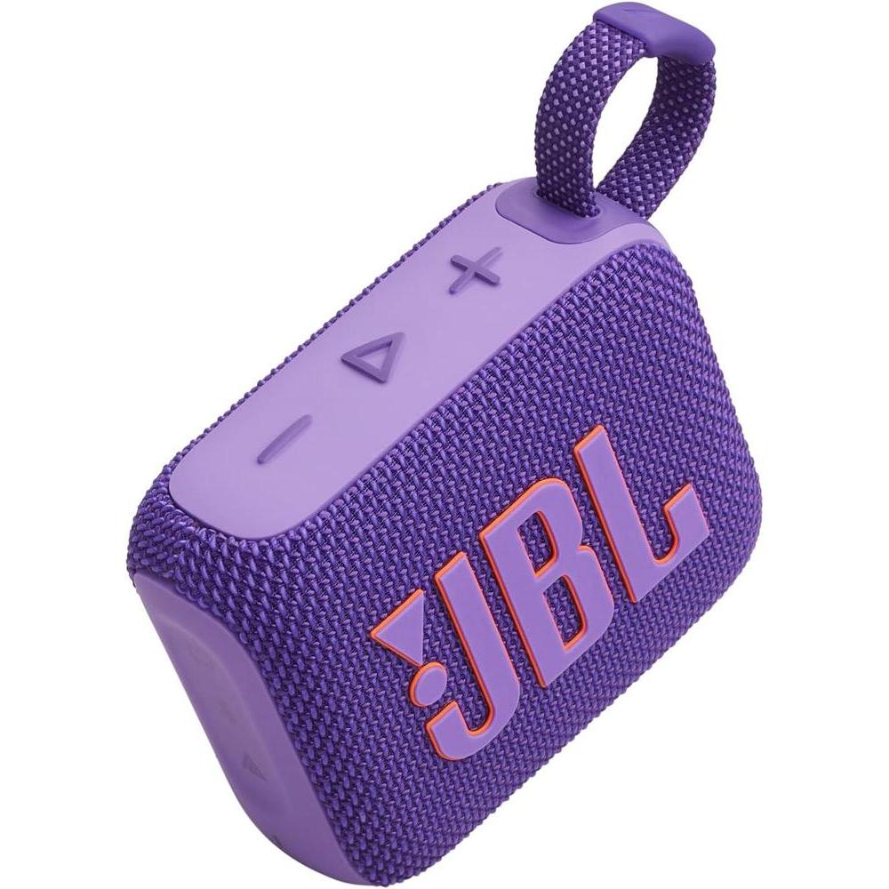 JBL Go 4 - Bocina Bluetooth ultraportátil, impermeable, gran sonido JBL Pro, batería de 7 horas, materiales reciclados