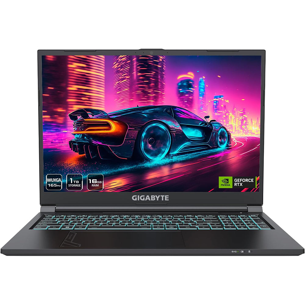 GIGABYTE - G6 (2024) Gaming Laptop - 165Hz 1920x1200 WUXGA - NVIDIA GeForce RTX 4050 - Intel i7-13620H - 1TB SSD with 16GB DDR5 RAM - Win11 Home+ (G6 MF-H2US854KH)