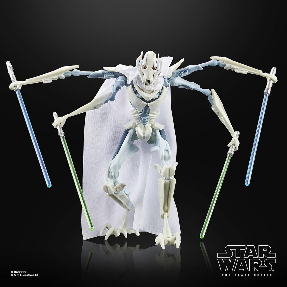 STAR WARS The Black Series Darth Vader, Gran Almirante Thrawn y General Grievous, paquete de figuras de acción coleccionables