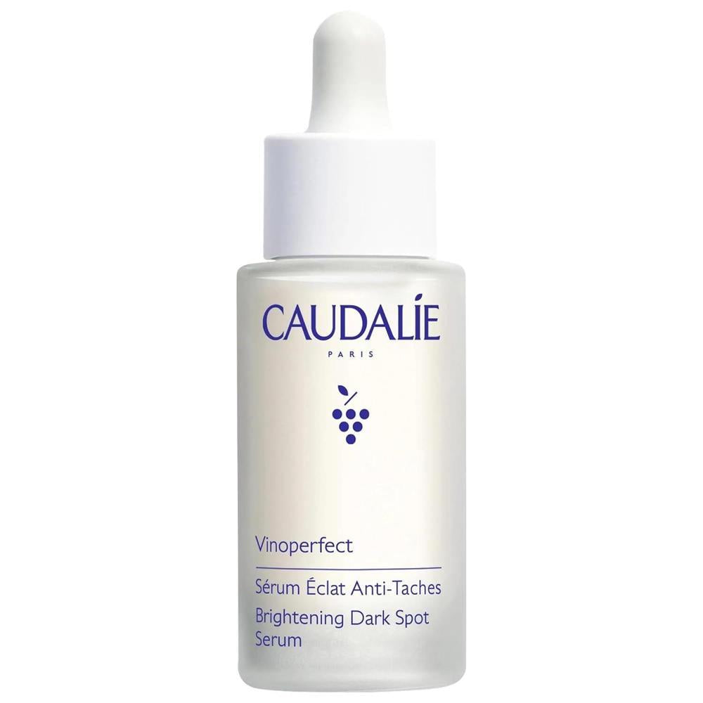 Caudalie Vinoperfect - Suero iluminador de manchas oscuras alternativa a la vitamina C, 62 veces más eficaz que la vitamina C con viniferina para una tez visiblemente más brillante y uniforme