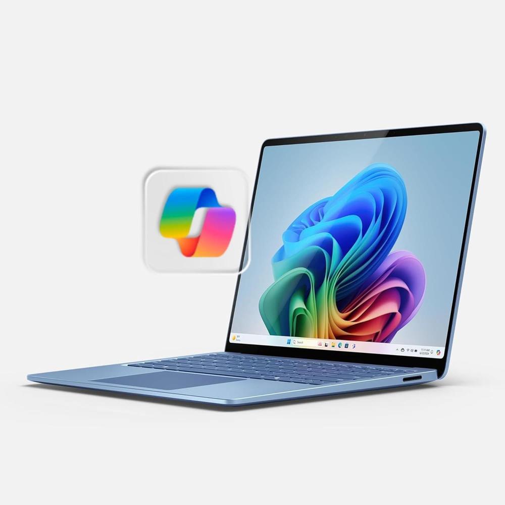 Microsoft Surface Laptop (2024), Windows 11 Copilot+ PC, 13.8" Touchscreen Display, Snapdragon X Elite (12 core), 16GB RAM, 1TB SSD Storage, Sapphire