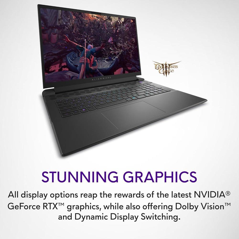 Laptop Para Gaming Alienware M18 Pantalla QHD+ Intel Core I7-14700HX 16GB DDR5 RAM 1TB SSD GeForce RTX 4070