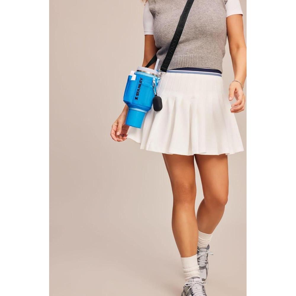 Stanley Quencher Carry All con asa | Bolsa cruzada con funda para teléfono, tarjeta y correa desmontable, compatible con vasos