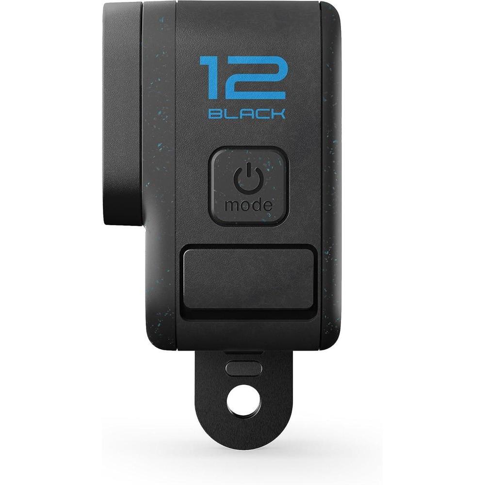 GoPro HERO12 Black - Cámara de acción impermeable con video Ultra HD de alta resolución, fotos de 27 MP, HDR, estabilización avanzada