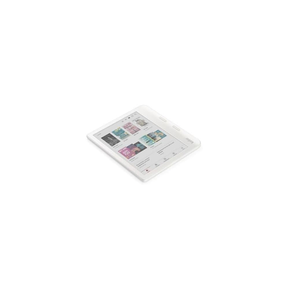 Kobo Libra Colour eReader con pantalla Kaleido™ 3, modo oscuro, resistencia al agua y soporte para audiolibros, color blanco