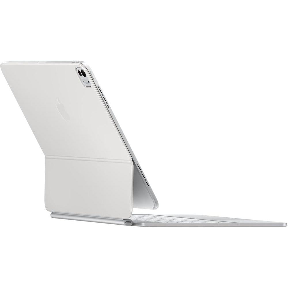 Apple Funda con teclado mágico para iPad Pro con trackpad integrado y fila de funciones, en color blanco