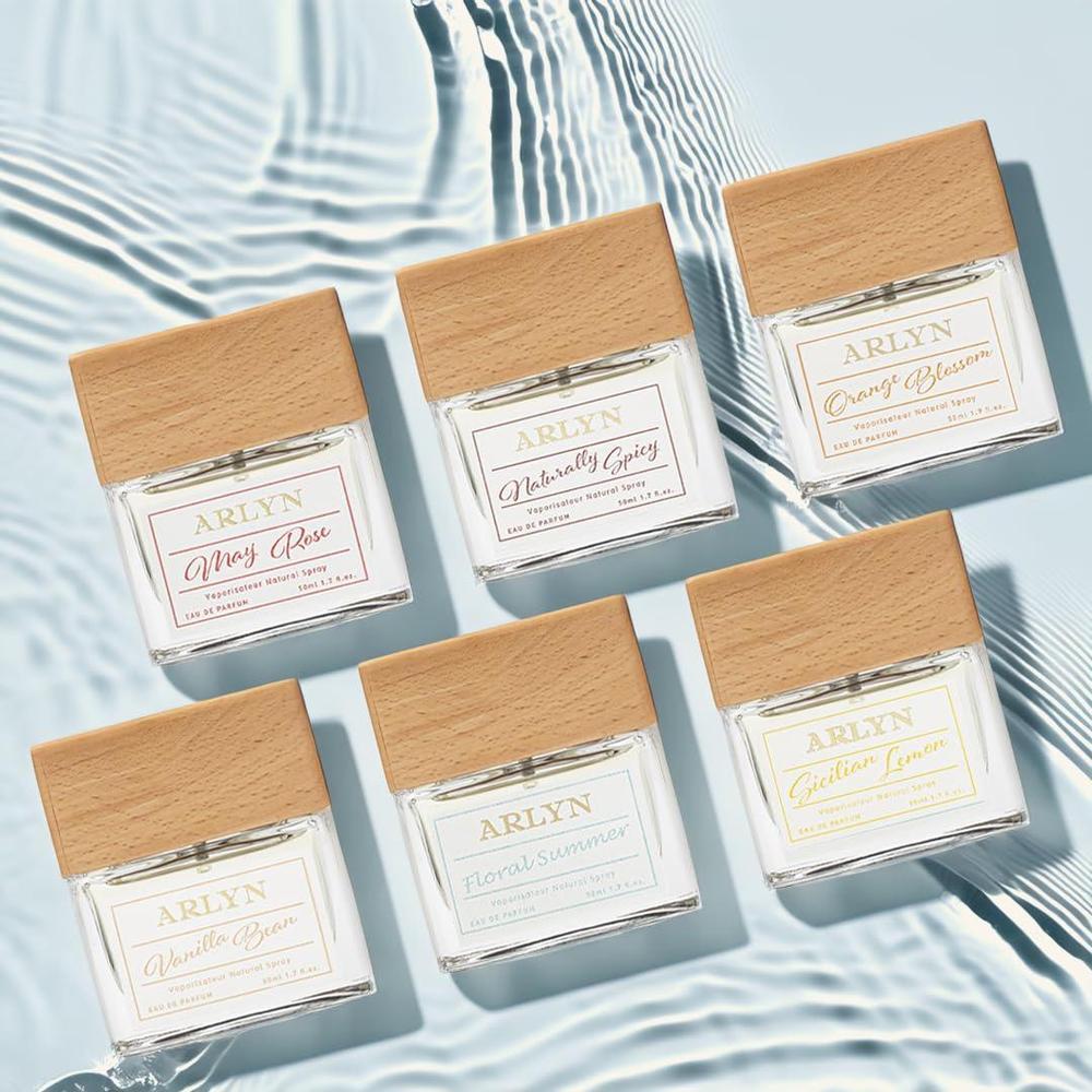 ARLYN White & Black Eau de Parfum, fragancia de larga duración para hombre, vegana y libre de crueldad con notas cítricas y amaderadas