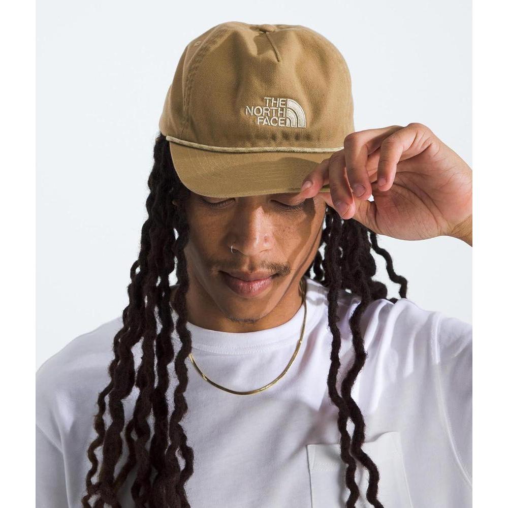 Gorra THE NORTH FACE Norm, estilo clásico con cordón de algodón, ideal para hombres y mujeres, diseño de 5 paneles sostenible