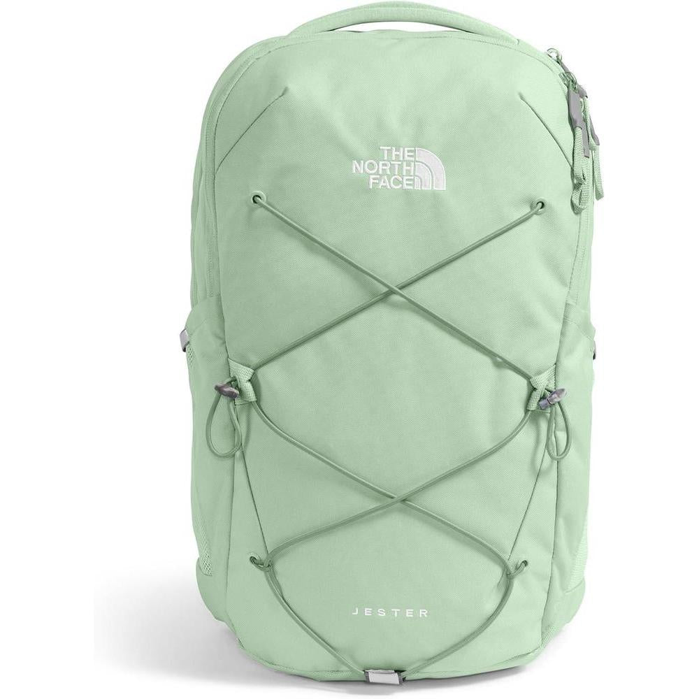 THE NORTH FACE Women's Jester Everyday Laptop Backpack | Commuter Travel Bag with Laptop Sleeve, Water-Repellent Finish, Spacious Compartment, Misty Sage-NPF, One Size