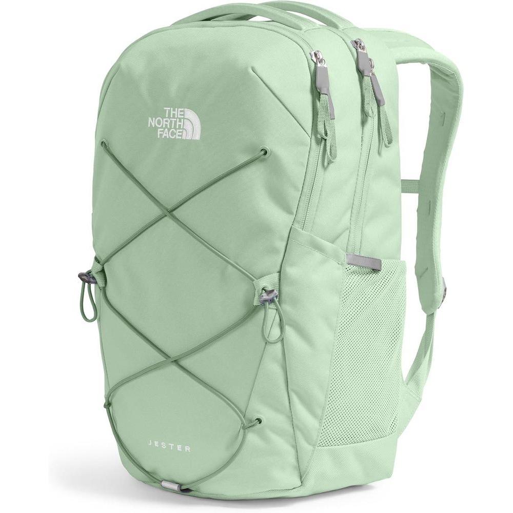 THE NORTH FACE Mochila para portátil Jester Everyday para mujer, Misty Sage, diseño ergonómico con múltiples compartimentos