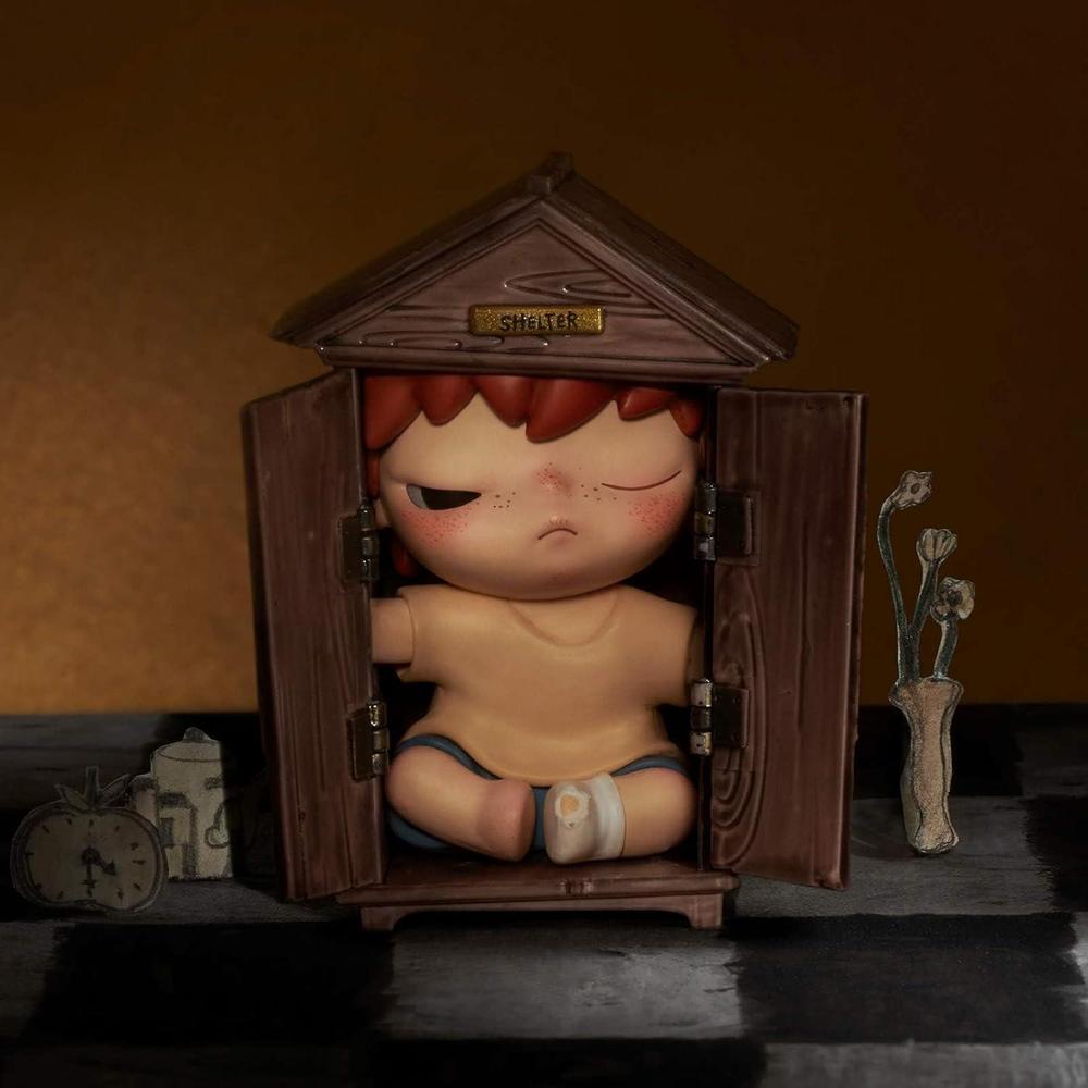POP MART Hirono - Figuras de la serie Shelter con diseño aleatorio, ideales como juguetes coleccionables y decoración del hogar