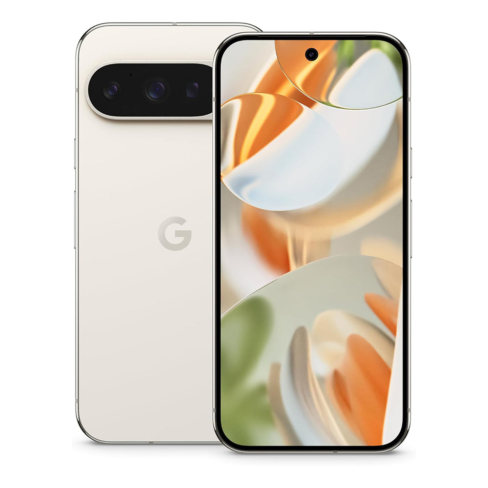 Google Pixel 9 Pro - Unlocked Android Smartphone with Gemini, Triple Rear Camera System, 24-Hour Battery, and 6.3" Super Actua Display - Porcelain - 256 GB