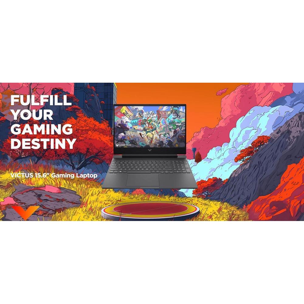 HP Victus - Laptop Gamer, 15.6",144Hz, Ryzen 5-8645HS, RTX 4050, 16GB RAM, 1TB SSD, Win11 Home
