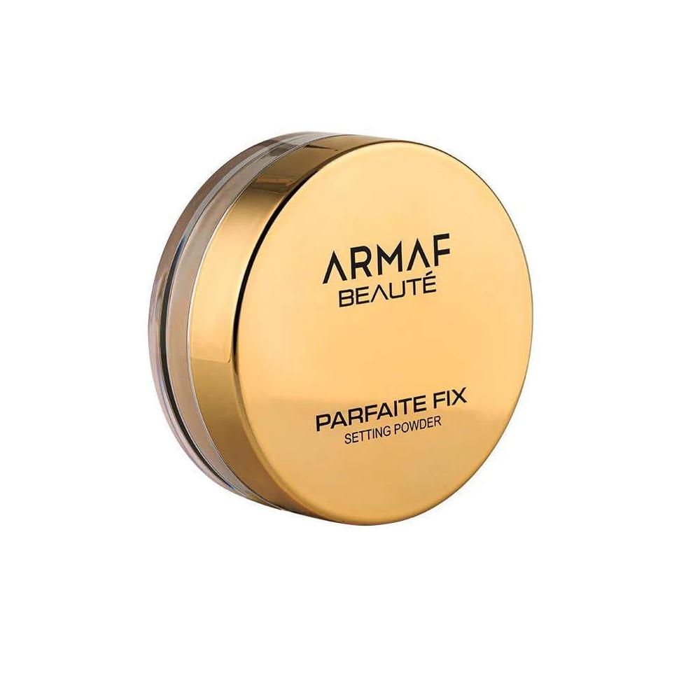 Armaf Beauté Parfaite Fix Setting PowderTranslucent Setting Weightless Formula, Silky Texture, Absorbs Oil and Shine | Loose Setting Powder | 3.8g/0.13 oz