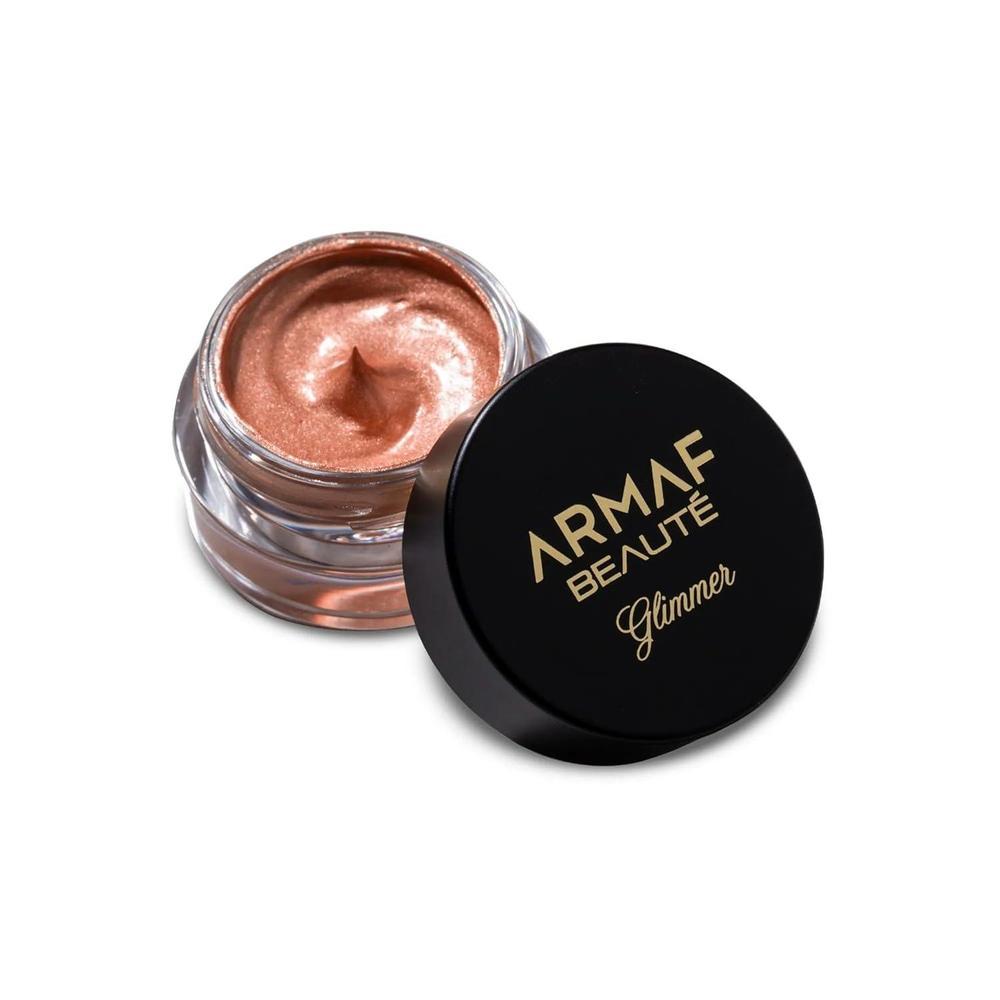 Armaf Beauté Glimmer: Jelly Highlighter - Makeup Highlighter, Natural Radiance, One Stroke Glow | Orange Salmon