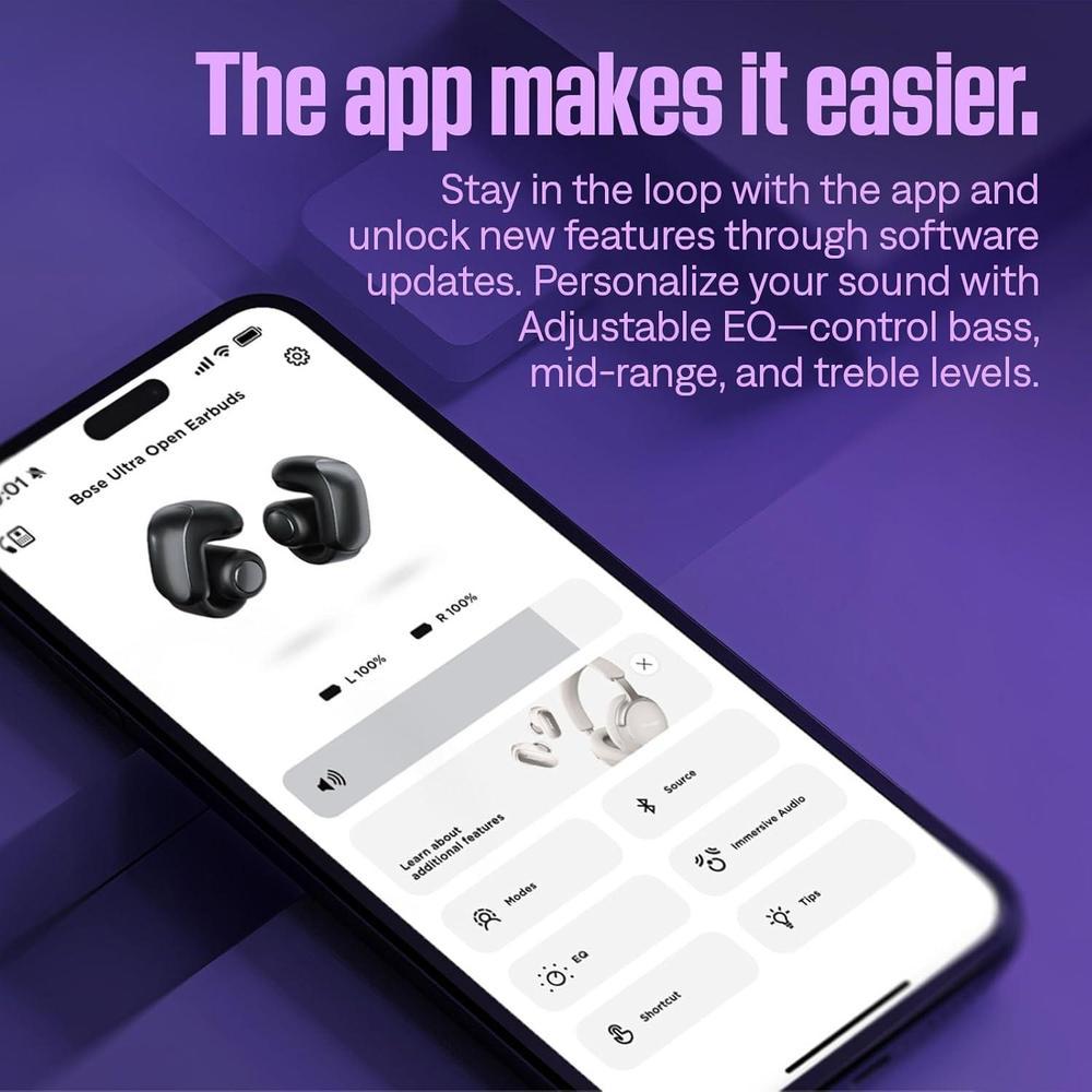 Bose Auriculares Bluetooth Abiertos Inalámbricos C Audio Privado P Conciencia Diseño Cómodo Sonido Inmersivo Hasta 48 Hrs