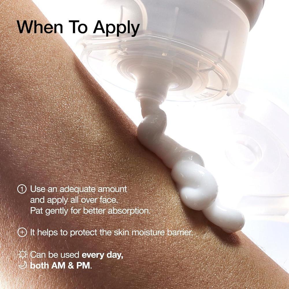 ANUA crema con ceramida y pantenol, hidratante facial para piel normal, fortalece la barrera cutánea sin obstruir poros