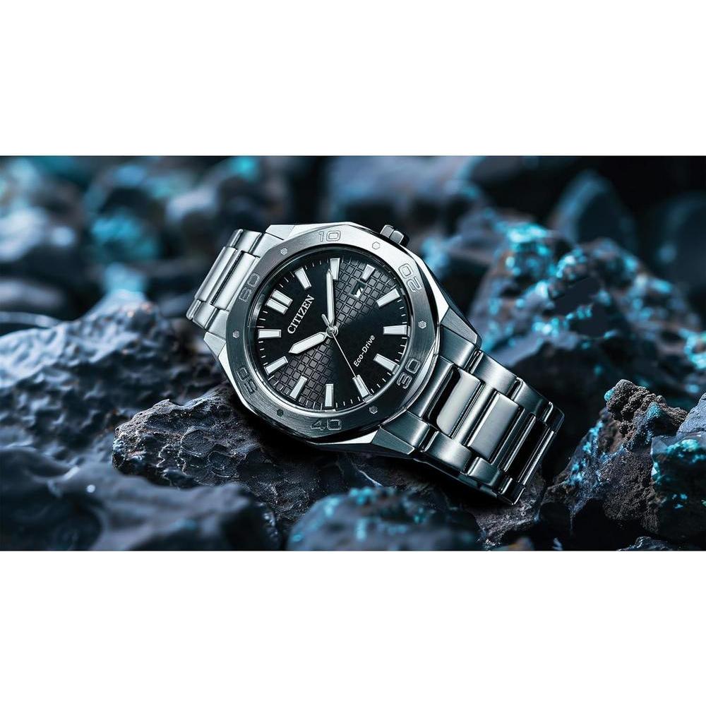 Reloj Citizen para Hombre con Tecnología Eco-Drive, Acero Inoxidable, 3 Manecillas, Fecha, Resistente al Agua