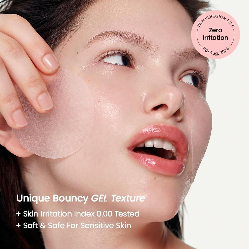 Biodance Almohadillas de tóner de gel de colágeno para minimizar poros y mejorar elasticidad, adecuado para piel sensible