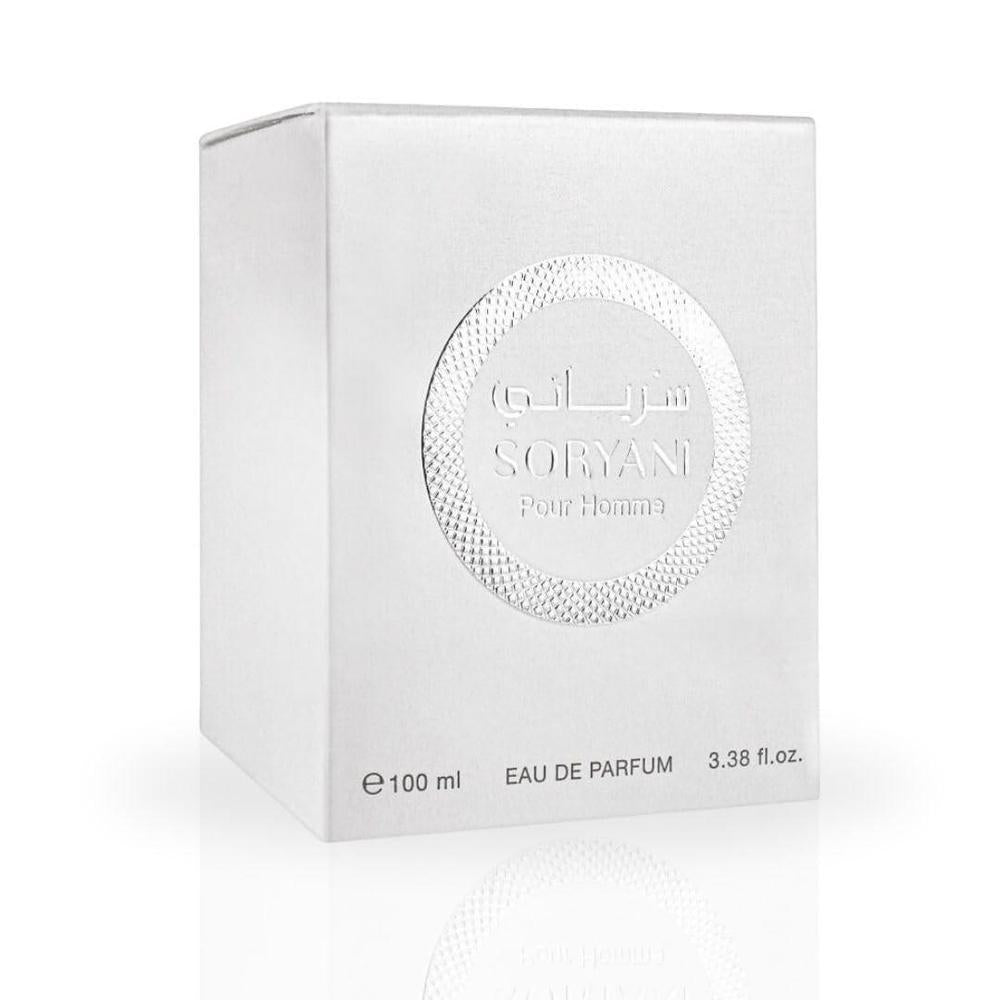 RASASI Soryani Eau De Parfum Hombre Spray – Perfume árabe con fragancia cítrica floral, larga duración aroma masculino