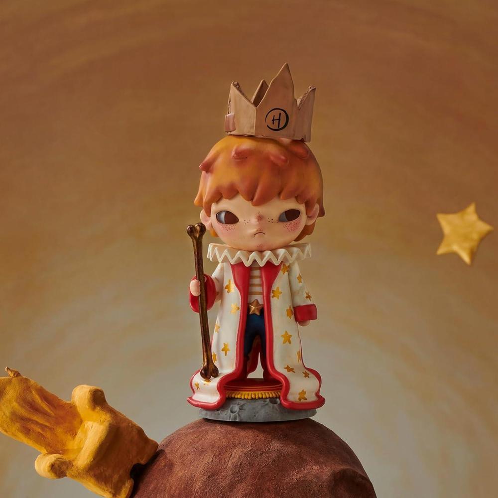 POP MART Figuras Hirono×Le Petit Prince, colección en cajas ciegas con diseños aleatorios, regalo ideal para todas las ocasiones