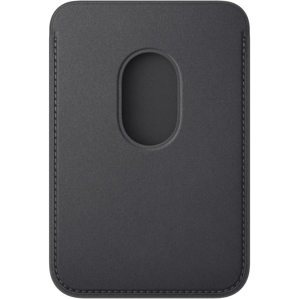 Apple Cartera de Poliester Reciclado FineWoven para iPhone con MagSafe en color Negro compatible con IOS