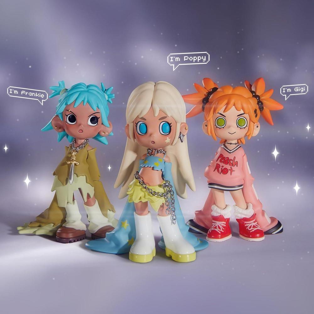 Figuras de Acción POP MART Lil Peach Riot de Serie Carga, Cajas Ciegas, Diseño Aleatorio, Juguetes Coleccionables