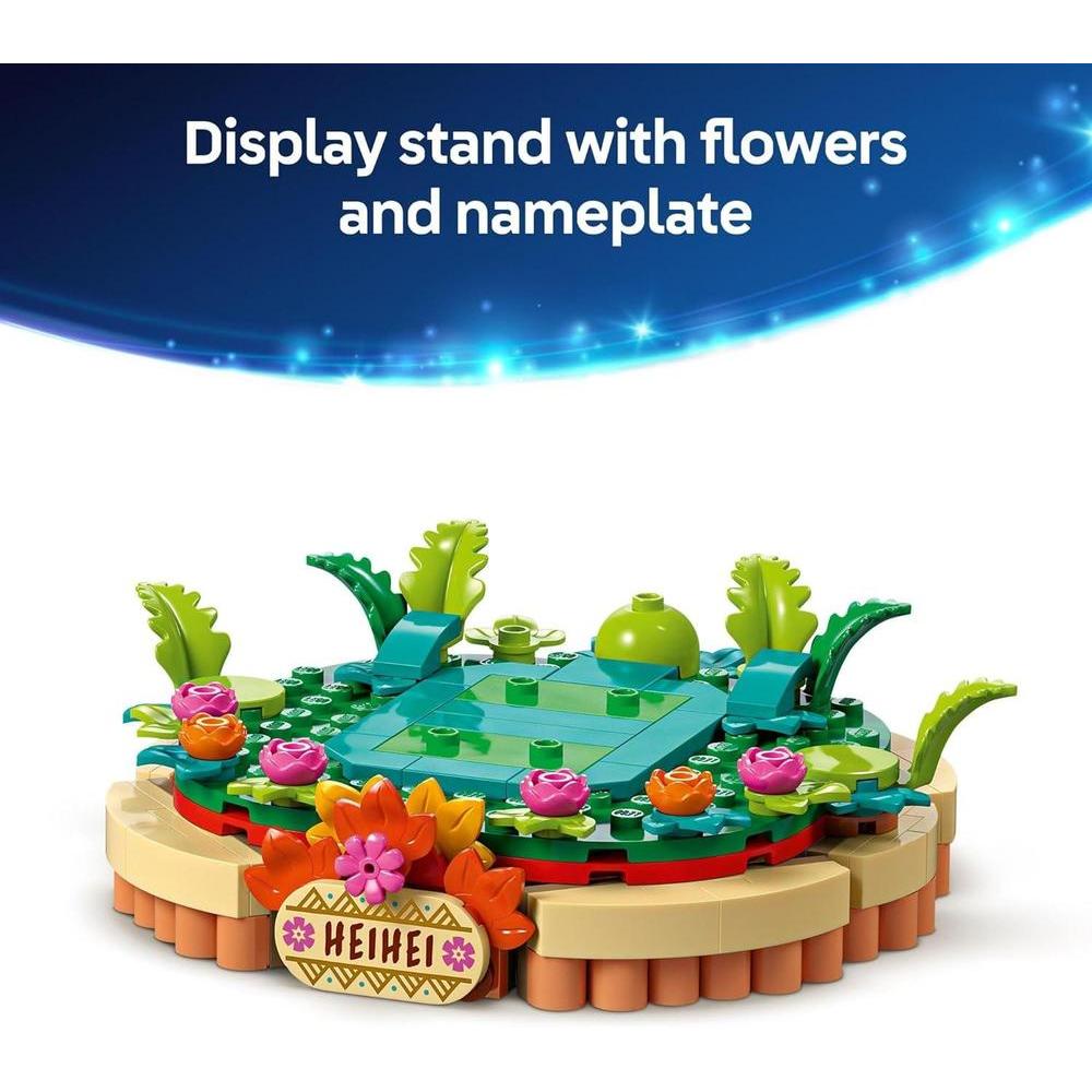LEGO Disney Moana 2 Heihei - Juguete de construcción para niños y niñas, regalo para fanáticos de Moana y Disney, Juego Pascua - 43272