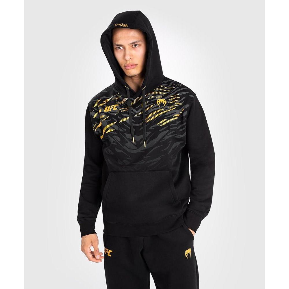 Venum UFC Fusion Sudadera con Capucha para Hombre, Diseño Replica con Bolsillo Canguro y Logo Impreso