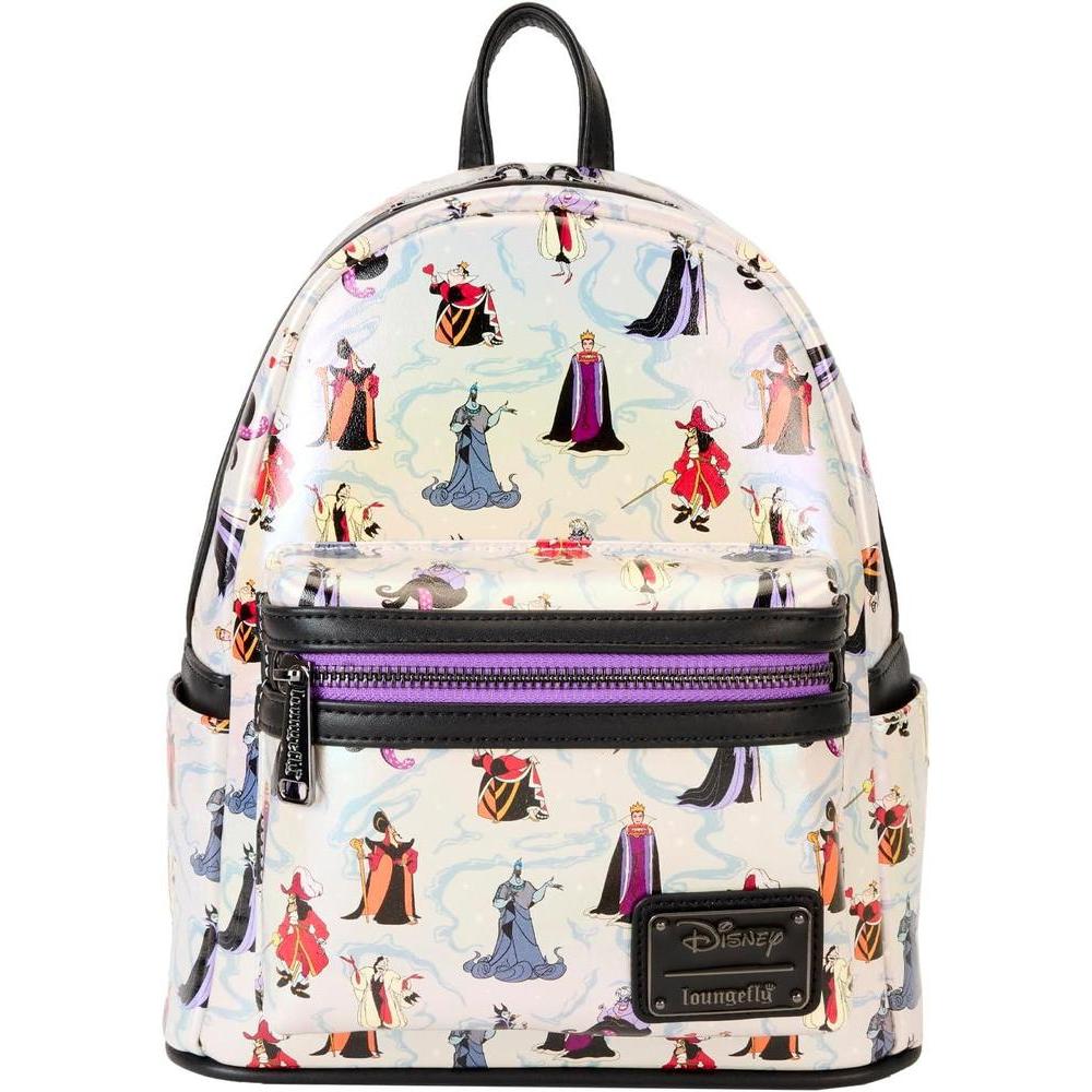 Loungefly Disney Villains Iridescent Mini Backpack