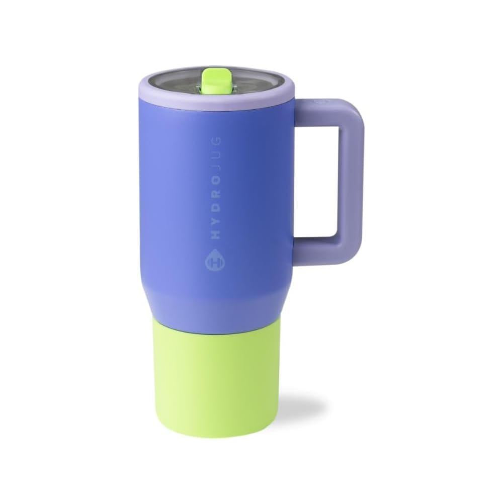HydroJug Kids - 20 oz Insulated Kids Water Bottle with Flip Straw & Handle | Leak-Proof & Durable | Perfect for School, Sports, Lunch, Travel & Camp, Lime Rickey